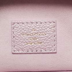 Pre Owned Louis Vuitton Vanity Micro Wisteria Pink Empreinte Monogram Bag