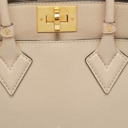 مملوكة مسبقًا حقيبة لوي فيتون أون ماي سايد كانفاس وجلد غريج مونوغرامي PM