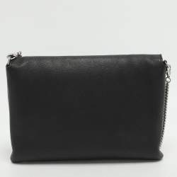 مملوكة مسبقًا حقيبة يد صغيرة لويس فويتون ماي لوكمي جلد أسود بسلسلة