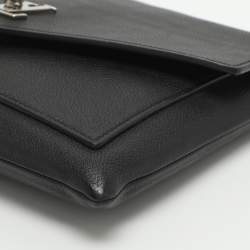 مملوكة مسبقًا حقيبة يد صغيرة لويس فويتون ماي لوكمي جلد أسود بسلسلة