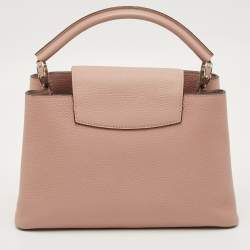 مملوكة مسبقًا Louis Vuitton Capucines MM Pink Leather Bag