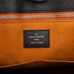 Pre Owned Louis Vuitton Black Monogram Empreinte Onthego MM