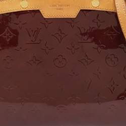 مملوكة مسبقًا حقيبة لويس فيتون بريا متوسطة مونوجرام فيرنيه روج فوفيست