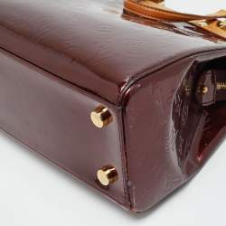 مملوكة مسبقًا حقيبة لويس فيتون بريا متوسطة مونوجرام فيرنيه روج فوفيست