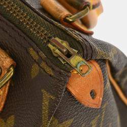 مملوكة مسبقًا Louis Vuitton Brown Monogram Mini Speedy Handbag