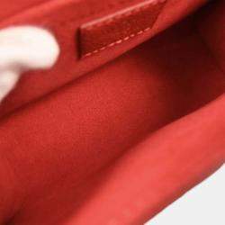 مملوكة مسبقًا حقيبة لوي فيتون سان سولبيس بي ام برغندي جلد مونوجرام أمبريانت