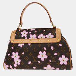 Pre Owned Louis Vuitton Monogram Cherry Blossom Sac Retro PM Handbag