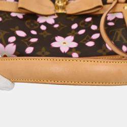 Pre Owned Louis Vuitton Monogram Cherry Blossom Sac Retro PM Handbag