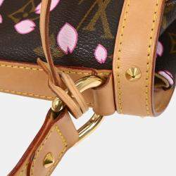 Pre Owned Louis Vuitton Monogram Cherry Blossom Sac Retro PM Handbag