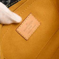 Pre Owned حقيبة لوي فيتون ميني بليتي راي جينز أزرق مونوجرام