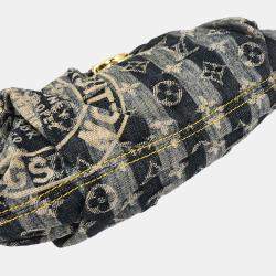 Pre Owned حقيبة لوي فيتون ميني بليتي راي جينز أزرق مونوجرام