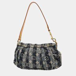 Pre Owned حقيبة لوي فيتون ميني بليتي راي جينز أزرق مونوجرام