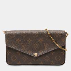 مملوكة مسبقًا Louis Vuitton Brown Monogram Pochette Felicie