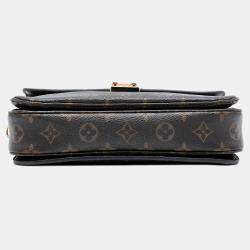 مملوكة مسبقًا Louis Vuitton Brown Monogram Pochette Metis