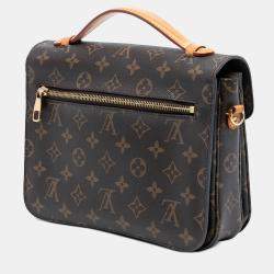 مملوكة مسبقًا Louis Vuitton Brown Monogram Pochette Metis