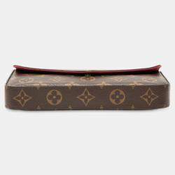 مملوكة مسبقًا بوشيت لويس فويتون فيليسي بنية بنقش المونوجرام