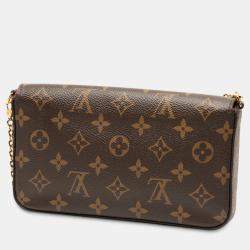 مملوكة مسبقًا بوشيت لويس فويتون فيليسي بنية بنقش المونوجرام