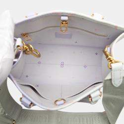 Pre Owned حقيبة لوي فيتون أون ذا غو زهري مونوجرام جيانت سبرينغ إن ذا سيتي صغيرة