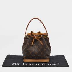 مملوكة مسبقًا حقيبة لويس فويتون نوي كانفاس مونوغرام بحجم صغير