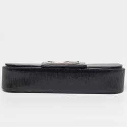 Pre Owned حقيبة كلات ش لويس فيتون سوب جلد إيبي كهربائي أسود