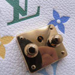 مملوكة مسبقًا حقيبة كتف لوي فيتون مونوجرام مالتكولور مع Lv X Tm جانب ترنك متوسط الحجم