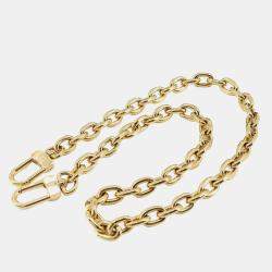 Pre Owned حقيبة كتف وسلسلة  يد لويس فيتون مونوغرام كلاتش بنية 2-واي