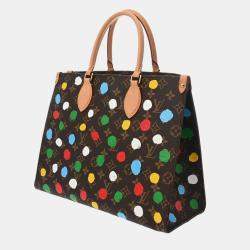 مملوكة مسبقًا Louis Vuitton Monogram On The Go Mm Brown/Multicolor Canvas Handbag