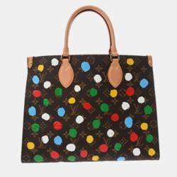 مملوكة مسبقًا Louis Vuitton Monogram On The Go Mm Brown/Multicolor Canvas Handbag