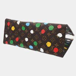 مملوكة مسبقًا Louis Vuitton Monogram On The Go Mm Brown/Multicolor Canvas Handbag