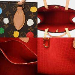 مملوكة مسبقًا Louis Vuitton Monogram On The Go Mm Brown/Multicolor Canvas Handbag
