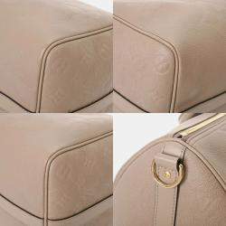 مملوكة مسبقًا Louis Vuitton Monogram Keepall Bandouliere 45 2-Way Tourterelle Canvas Boston Bag