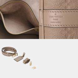مملوكة مسبقًا Louis Vuitton Monogram Keepall Bandouliere 45 2-Way Tourterelle Canvas Boston Bag