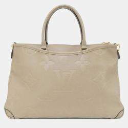 Pre Owned Louis Vuitton Monogram Empreinte Trianon Mm Handbag