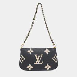 مملوكة مسبقًا Louis Vuitton Two-Tone Monogram Empreinte Multi Pochette Accessoires Shoulder Bag