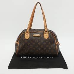 Pre Owned حقيبة لويس فيتون مونتورغويل كانفاس مونوجرامي PM