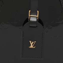 Pre Owned حقيبة لوي فيتون بويت شابو سوبل جلد وفيرنيه أسود MM