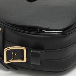 Pre Owned حقيبة لوي فيتون بويت شابو سوبل جلد وفيرنيه أسود MM