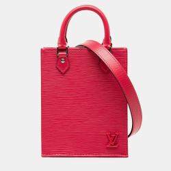 مملوكة مسبقًا Louis Vuitton Pink Epi Petit Sac Plat