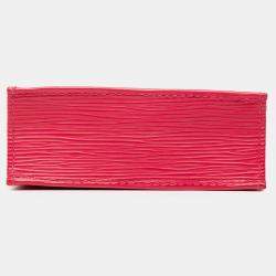 Pre Owned Louis Vuitton Pink Epi Petit Sac Plat