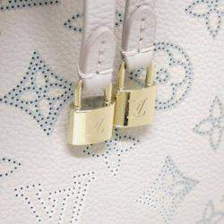 Pre Owned Louis Vuitton Mahina Flight Mode Flor Shoulder Bag