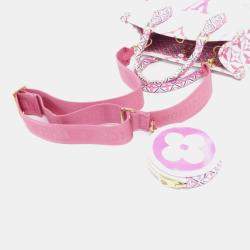 مملوكة مسبقًا حقيبة لوي فيتون بي إم مونوج رام فلاور تايل Lv باي ذا أون غو