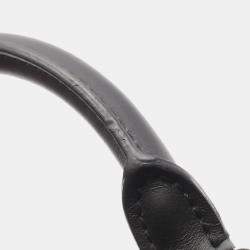 Pre Owned Louis Vuitton Keepall Bandouliere 50 Epi Leather Boston Bag In Noir Black And White