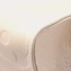 Pre Owned حقيبة توت لوي فيتون أون ذا غو أم أم مونوجرام إمبريانت جلد عاجي