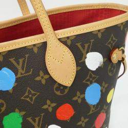 Pre Owned Louis Vuitton Monogram Lv X Yk Neverfull Mm Handbag