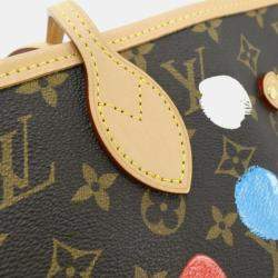 Pre Owned Louis Vuitton Monogram Lv X Yk Neverfull Mm Handbag