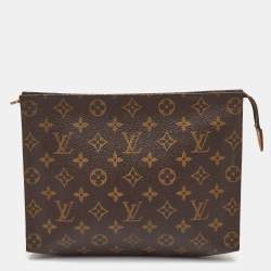 مملوكة مسبقًا Louis Vuitton Toiletry Pouch Monogram Canvas Clutch