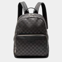 مملوكة مسبقًا Louis Vuitton Black Damier Infini Campus Backpack