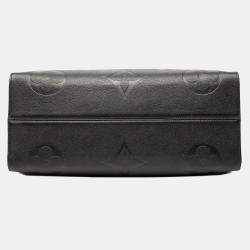 مملوكة مسبقًا Louis Vuitton Black Monogram Empreinte Onthego GM