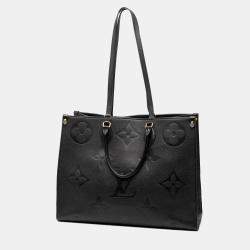 مملوكة مسبقًا Louis Vuitton Black Monogram Empreinte Onthego GM