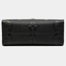 Pre Owned Louis Vuitton Black Monogram Empreinte Onthego PM